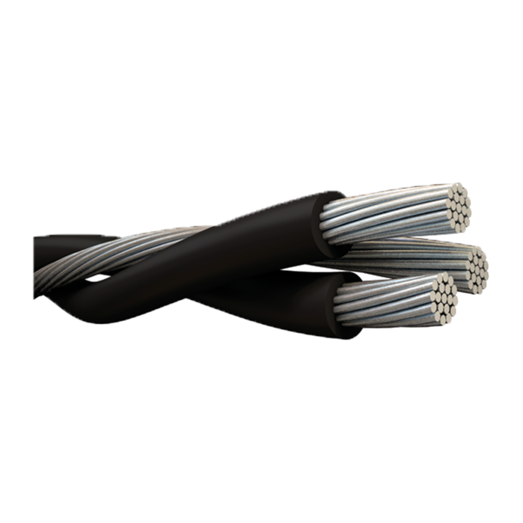 Cable aluminio trenzado 3x6