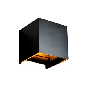 Aplique negro cuadrado UP&DOWN 3000k MERCURY