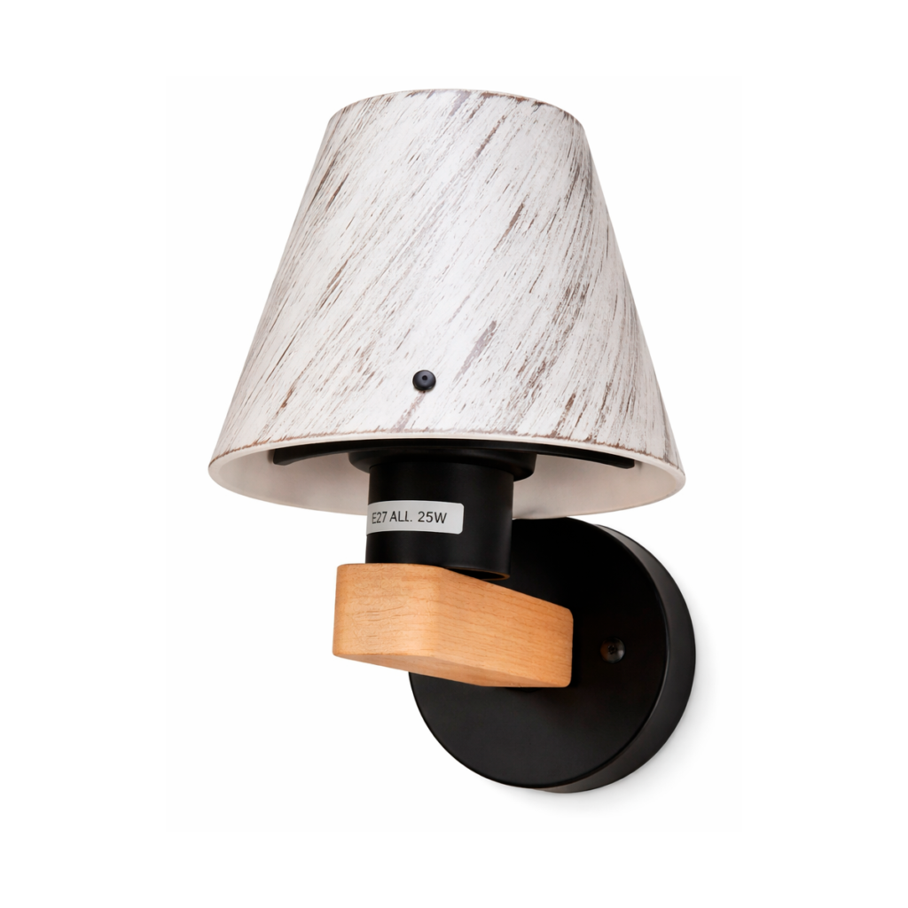 Aplique clasica madera E27