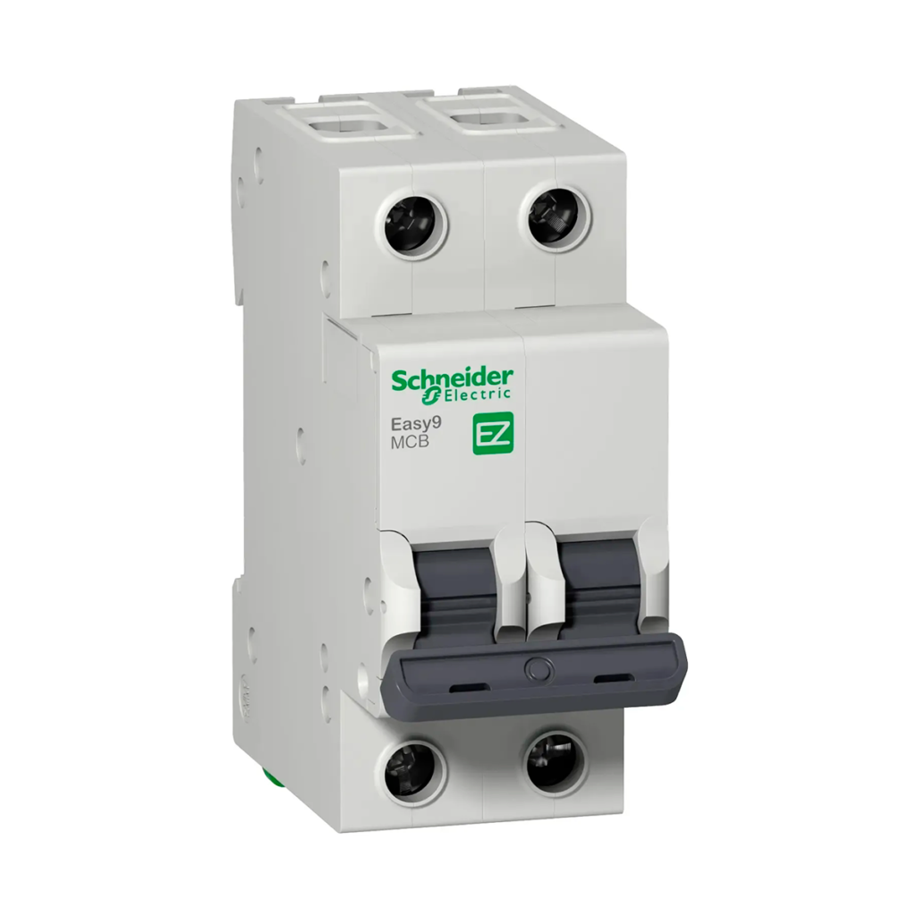 Breaker 2x16 amp Riel Din Easy9