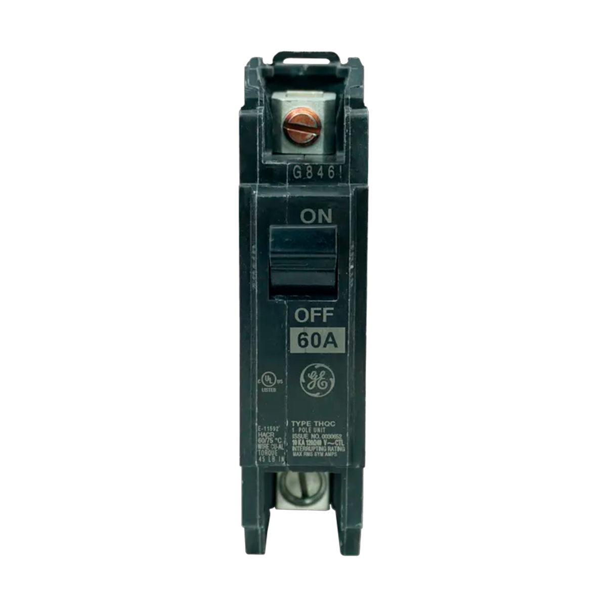 Breaker 1x60 amp SOBRE GE