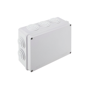 Caja de paso plástica 20x20x8