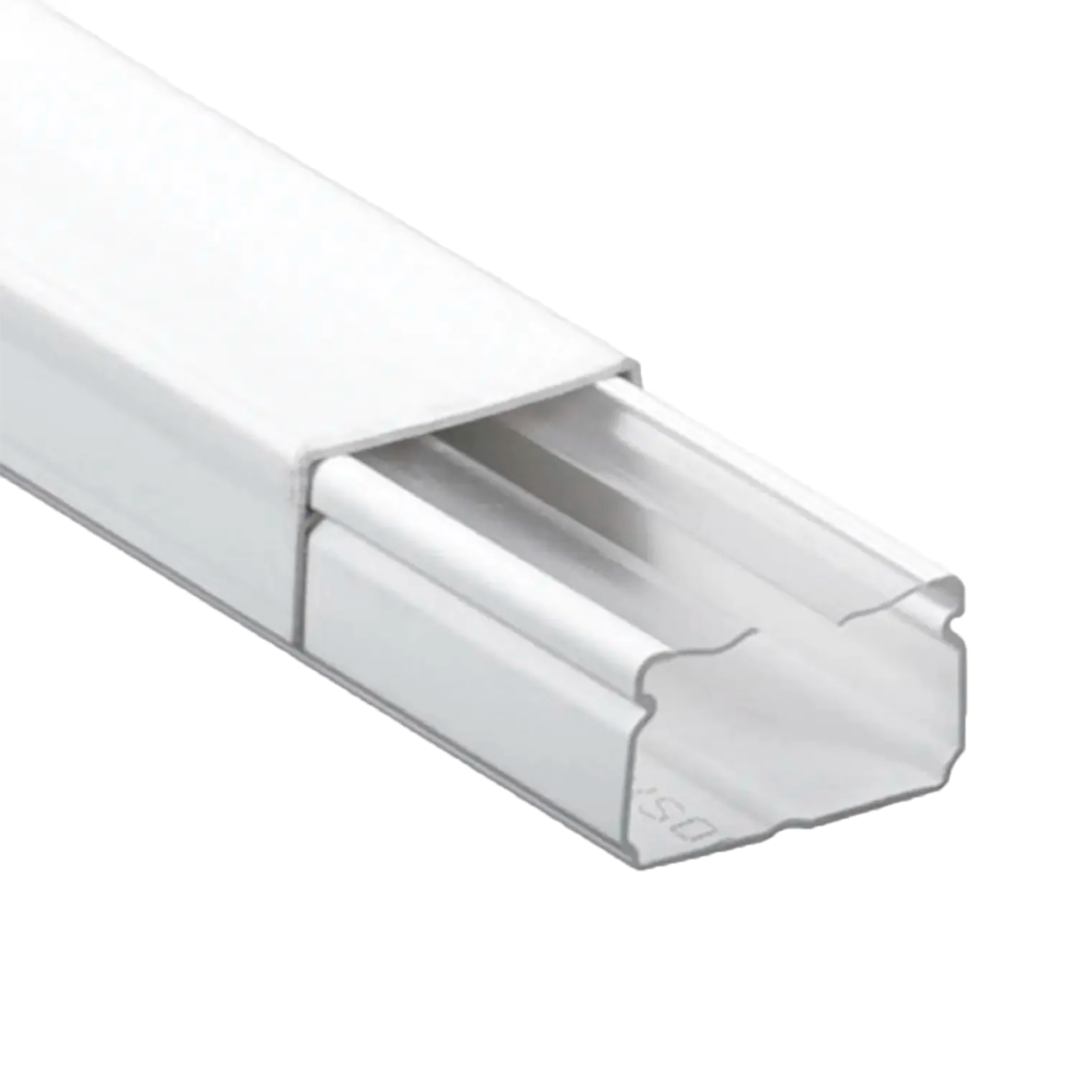 Canaleta 20X12 blanca S/D C/adhesivo Dexson