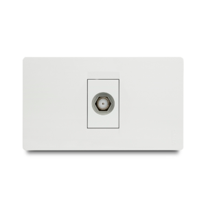 Toma coaxial simple veto premium