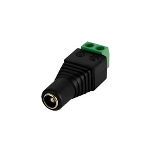 Conector DC cámara para fuente de poder hembra