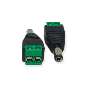 Conector DC cámara para fuente de poder macho