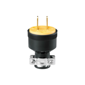 Enchufe 2 patas negro chino