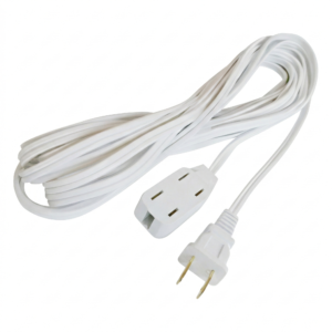 Extensión blanca 3serv. (3mts) 9pies