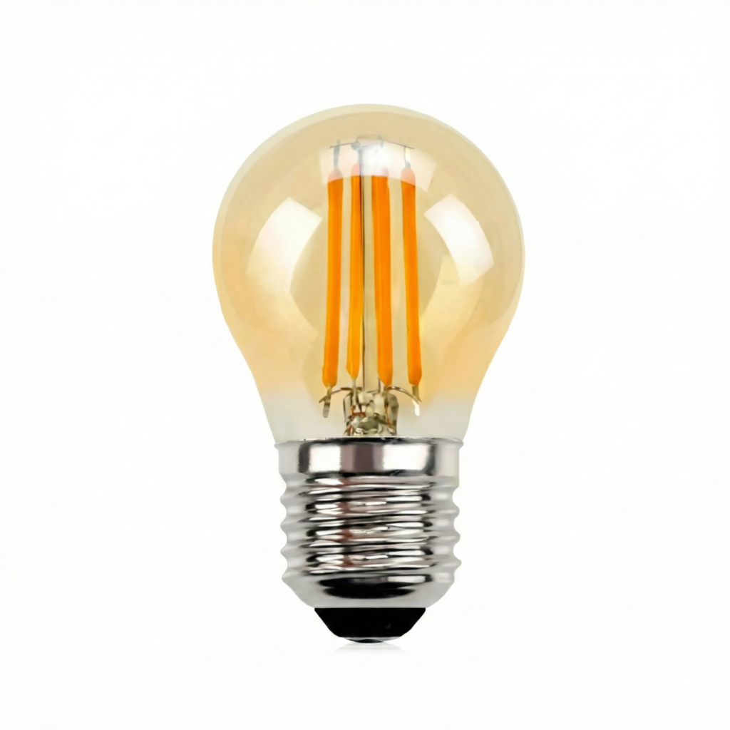 Foco bola LED filamento 4W EVLITE