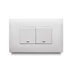 Conmutador doble veto vive Blanco