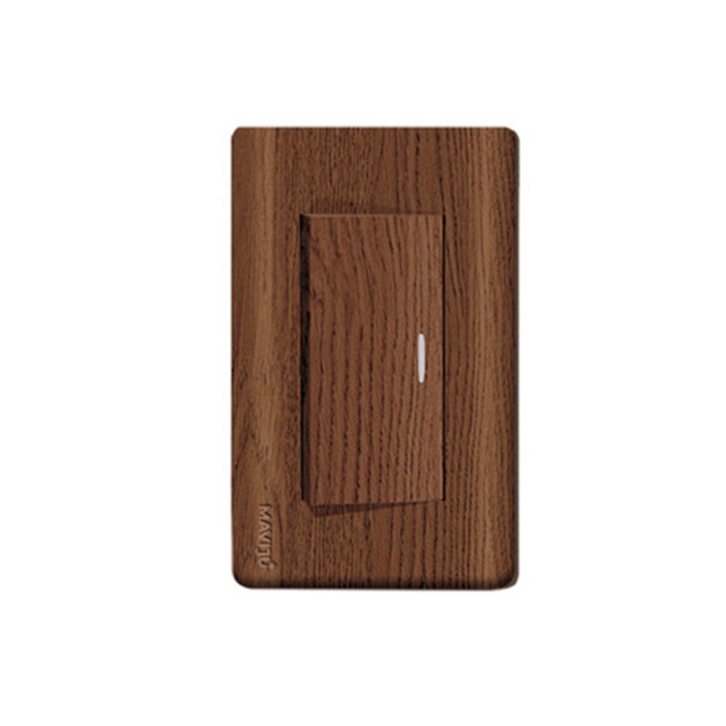 Conmutador simple maderado AQUA MAVIJU