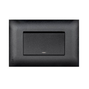 Conmutador simple veto vive negro