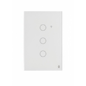 Interruptor triple wifi inteligente blanco MERCURY
