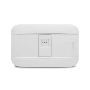 Toma jack datos simple veto plata