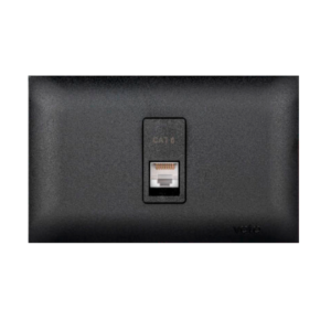 Toma jack datos simple veto vive negro