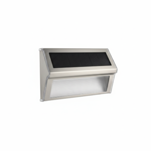 Aplique pared solar acero inox 20lm 8horas IP65