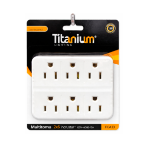 Multitoma 6 tomas cuadrado MERCURY