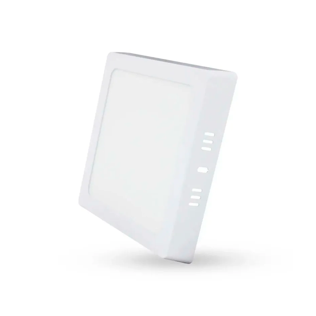Panel LED cuadrado sobrepuesto 12w 6400k MERCURY