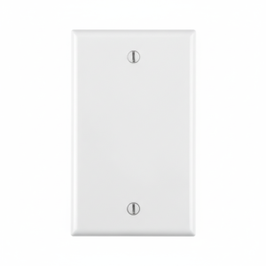 Placa ciega blanca economica