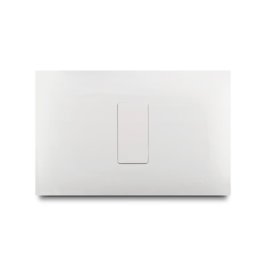 Placa ciega veto vive Blanco