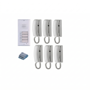 Portero audio 6p project Blanco Farfisa