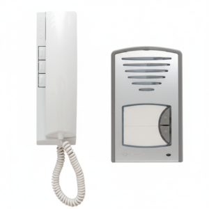 Portero audio Farfisa 1p clickit Blanco