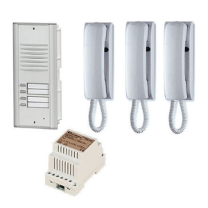 Portero audio 3p project Blanco Farfisa