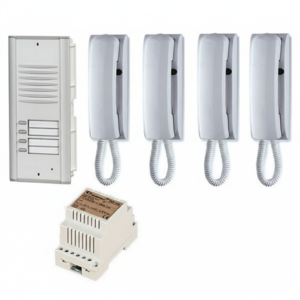 Portero audio 4p project Blanco Farfisa