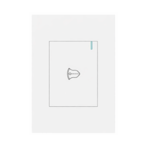 Pulsador simple BLANCO LUXURY