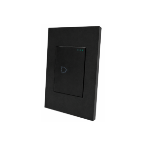 Pulsador simple NEGRO LUXURY