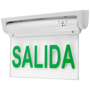 Rotulo de salida verde EVLITE