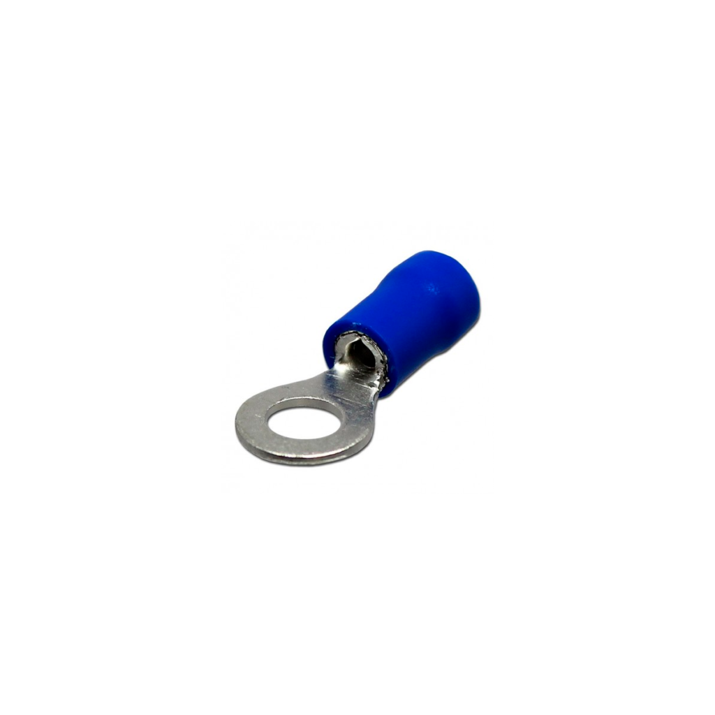 Terminal ojo 14-16awg 5MM azul