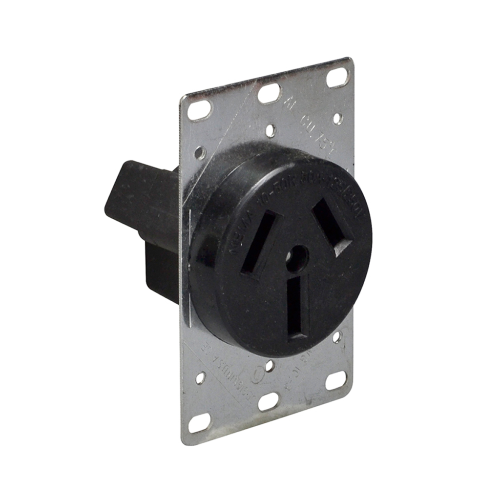 Tomacorriente 3x50 cajetín s/placa COOPER