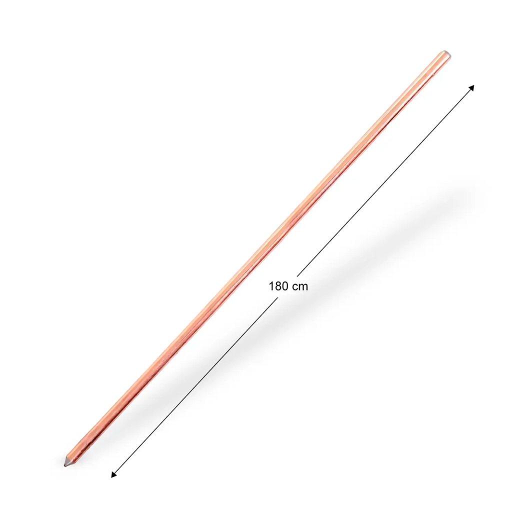 Varilla 5/8x1,80 mts con conector COPPERWELD